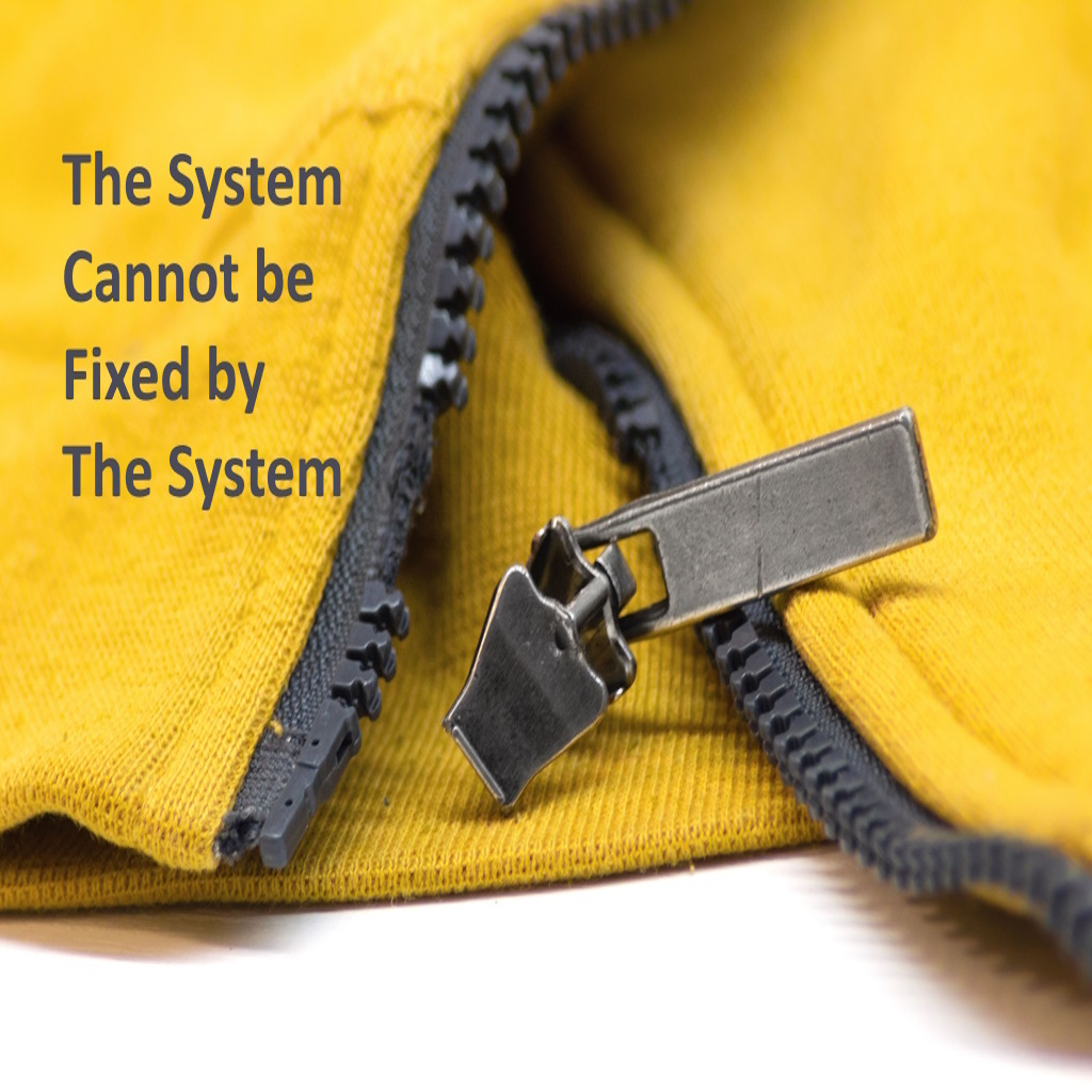 The system cannot be fixed by the system.