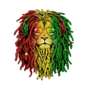 Rasta Lion